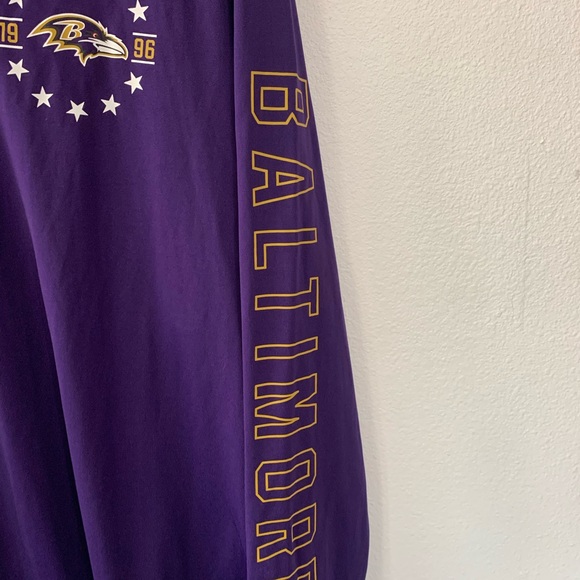 Vintage 1996 Baltimore Ravens 1/4 zip shirt NFL Team Apparel - Picture 4 of 6